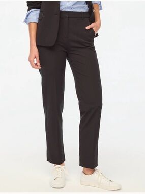 J. Crew Kallie Ankle Pants in Black